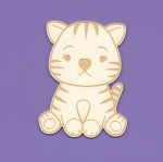 536 Tekturka -  Słodziaki Tygrys 2