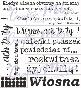234 Stempel - Zestaw wiosenny 