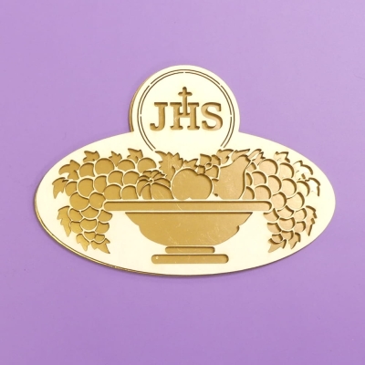 179 Tekturka Komunijna - Dar - złoto