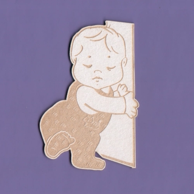 1175 Tekturka - Mikołajek stojący G10