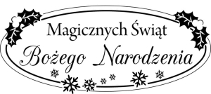 028 Stempel - Magicznych Świąt Bożego Narodzenia