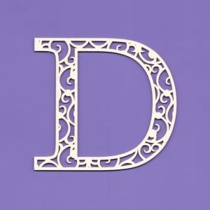 Tekturka - Monogram - D