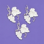 1357 Tekturka - Winogrono małe 3 szt. - G7