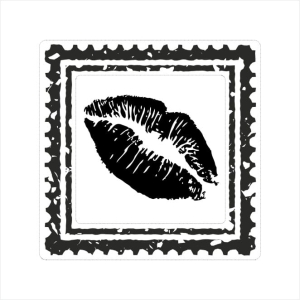 100 Stempel - Znaczek pocztowy - usta
