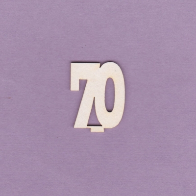 791 Tekturka - cyfra do tortów 3D - 70
