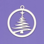 020 Tekturka Zawieszka - Choinka - G3