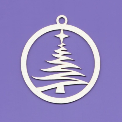 020 Tekturka Zawieszka - Choinka - G3