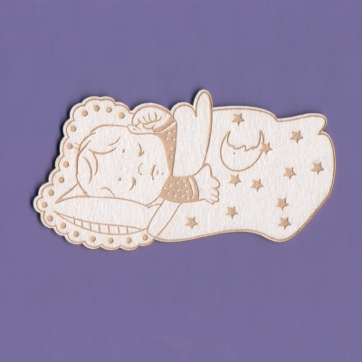 1176 Tekturka - Śpiący Mikołajek G10