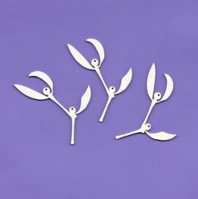 157 Tekturka - Jemioła - 3 szt. G5