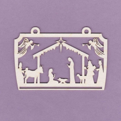 609 Tekturka - Szopka Betlejemska - G4