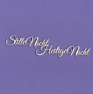 917 Tekturka napis - Stille Nacht, Hellige Nacht - Cicha Noc, Święta Noc - G3