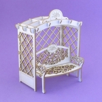 994 Tekturka - Pergola z ławeczką 3D 