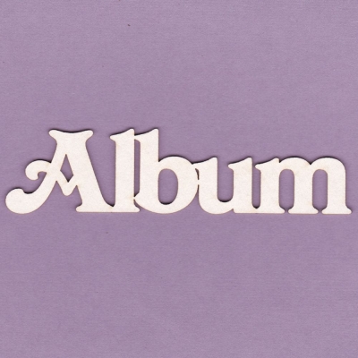 544 Tekturka napis - Album duży - G3