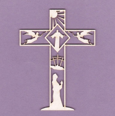 727 Tekturka - Krzyż Wielkanocny - G4