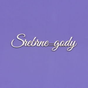 1433 Tekturka napis - Srebrne gody G5