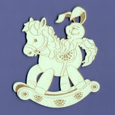 591 Tekturka - Konik Maniek i Zając - G5