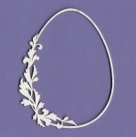 1168 Tekturka - Jajko wielkanocne floral G3