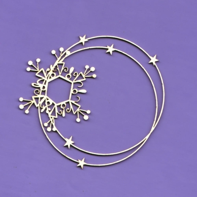 836 Tekturka - Zimowa kolekcja - Śnieżna ramka 3 - G5