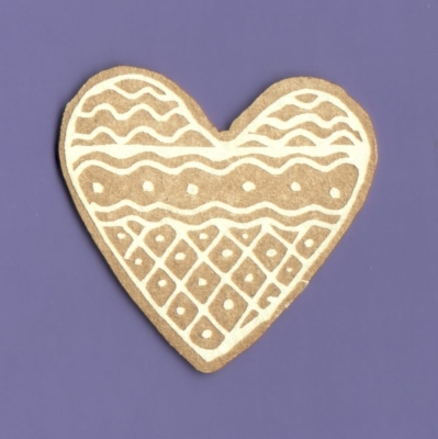 1090 Tekturka  - Piernik Serce- G5