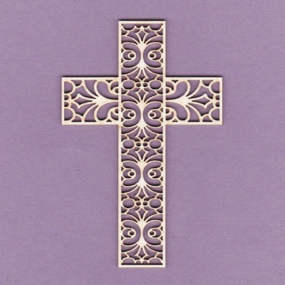 725 Tekturka - Krzyż koronkowy - G7