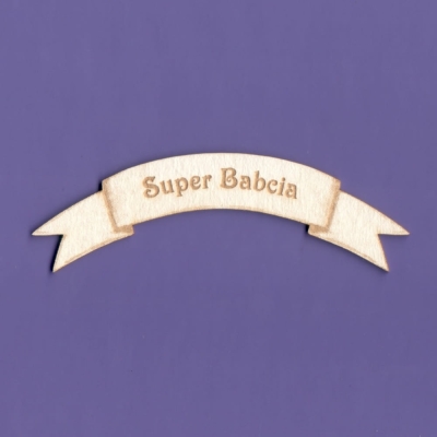 946b Tekturka - Super Babcia - Szarfa - G3