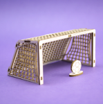 1297 Tekturka  - Bramka piłkarska 3D  