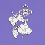 1287A Tekturka - Monstrancja z winogronem - G6