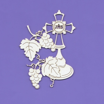 1287A Tekturka - Monstrancja z winogronem - G6