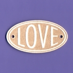 376 Tekturka - LOVE owal 01 - G3