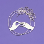 1272 Tekturka - Wedding doodles - Ramka 7 G5