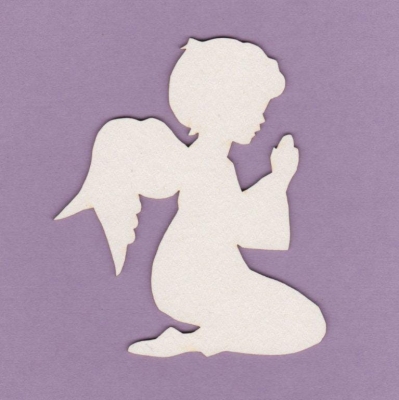 634 Tekturka - Aniołek komunijny - chłopiec - G3