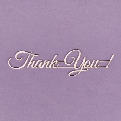 475 Tekturka napis - Thank you ! - G2