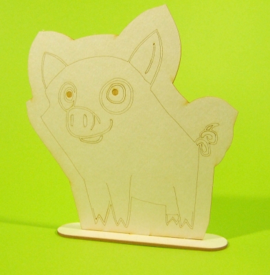 Tekturka - Prosiak - Click and Paint ZW0003