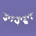 990 Tekturka - Wielkanocna wstęga I - G4