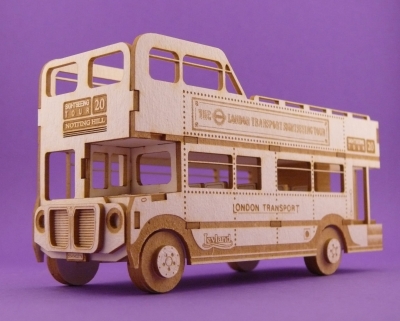 881 Tekturka - London Bus - Autobus  3D  