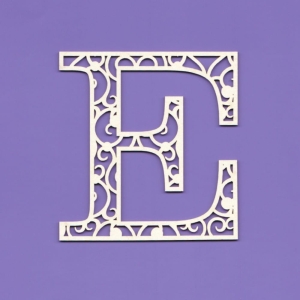 Tekturka - Monogram - E