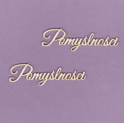 217 Tekturka napis - Pomyślności - 2 szt. - G3
