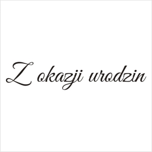 107 Stempel - Z okazji urodzin