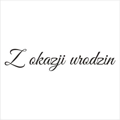 107 Stempel - Z okazji urodzin