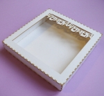 Pudełko do Kartek  135x135 GIRLANDA - Tektura 1,5  