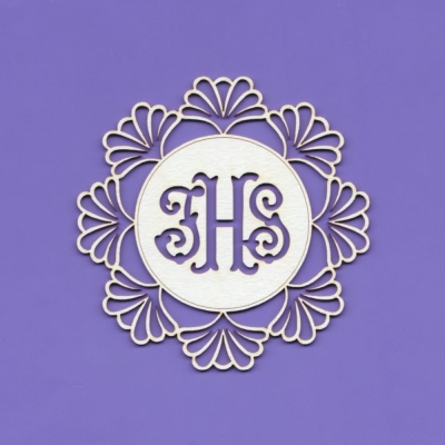 1197 Tekturka - Ramka Holy IHS - G8