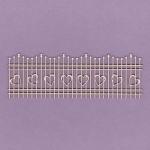 534s Tekturka - Płot z sercami - G5