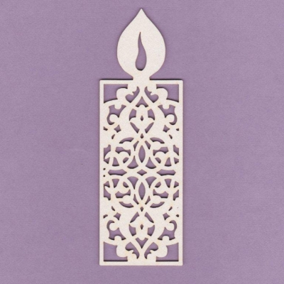 637m Tekturka - Świeczka ażurowa 2 - mała - G4