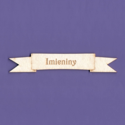 942a Tekturka - Imieniny - Wstążka - G3