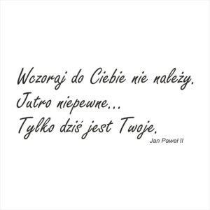 130 Stempel - Wczoraj do Ciebie - J.P II