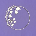 541 Tekturka - Ramka w konwaliach - G5