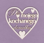 620 Tekturka - Serce dla Dziadka - G4