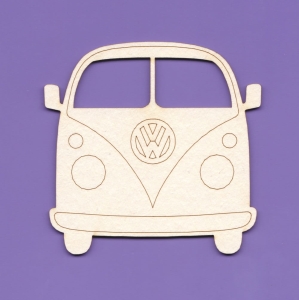 1446 - Samochód VW Bus - Ogórek - VW T1 - Urodzinowy