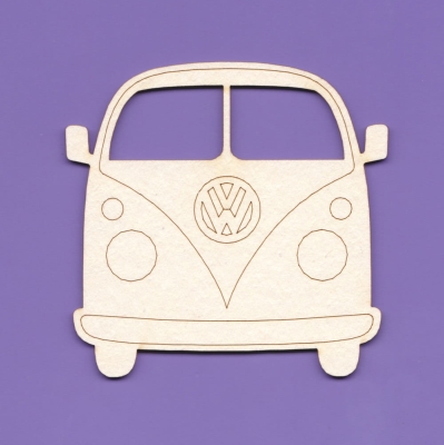1446 - Samochód VW Bus - Ogórek - VW T1 - Urodzinowy