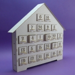 1369 Tekturka - Kalendarz Adwentowy 3D